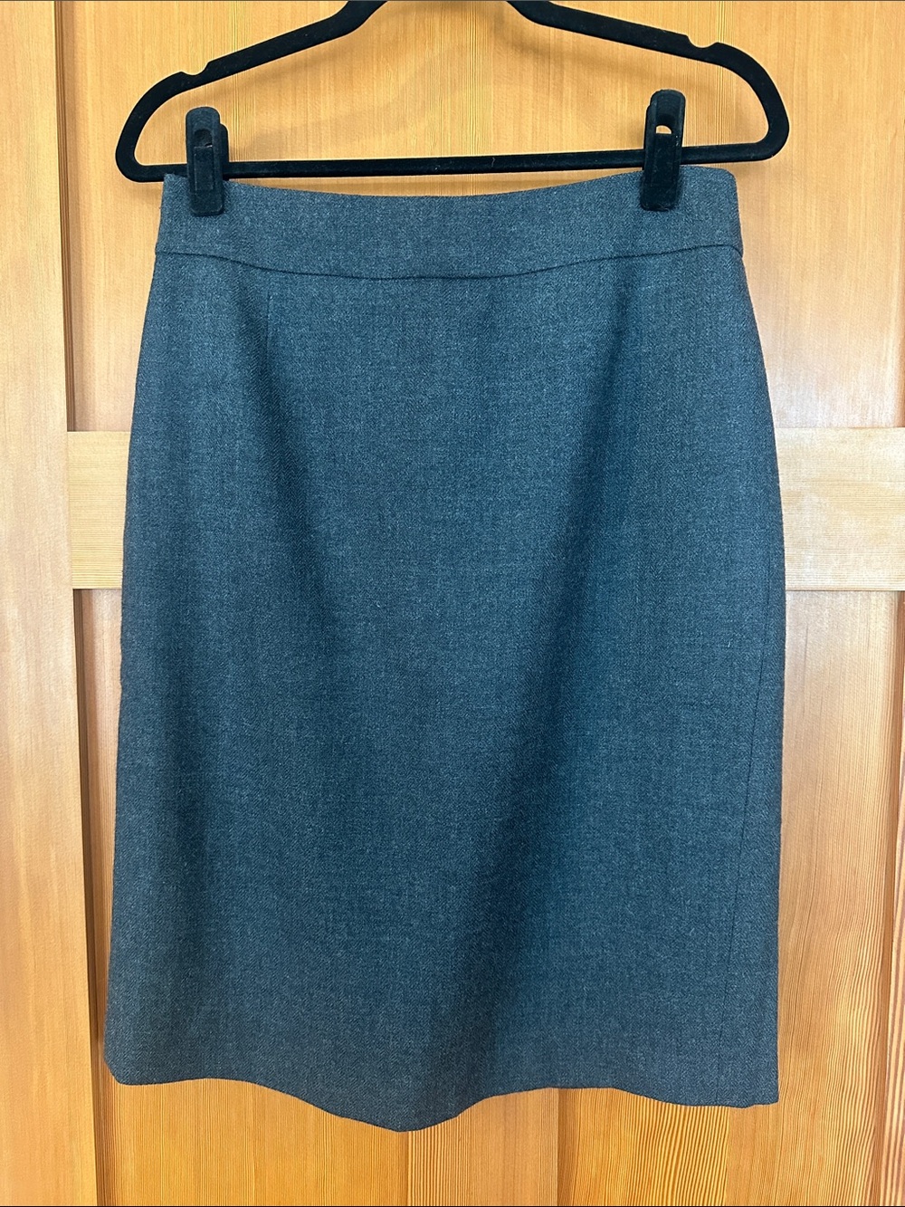 J. Crew Charcoal Gray Pencil Skirt